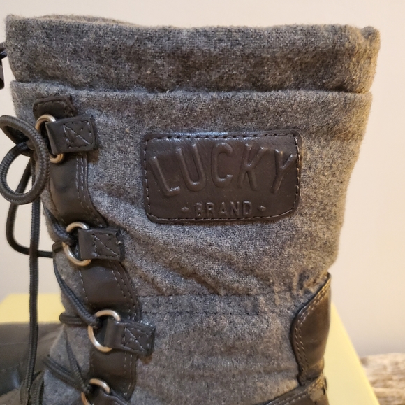 Lucky Brand Hermosa Iron Grey Boots - Picture 4 of 13